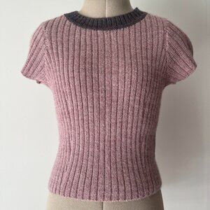Eckhaus Latta Pink Sweater